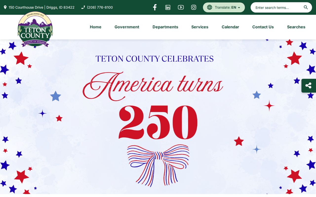 Teton County government records gateway